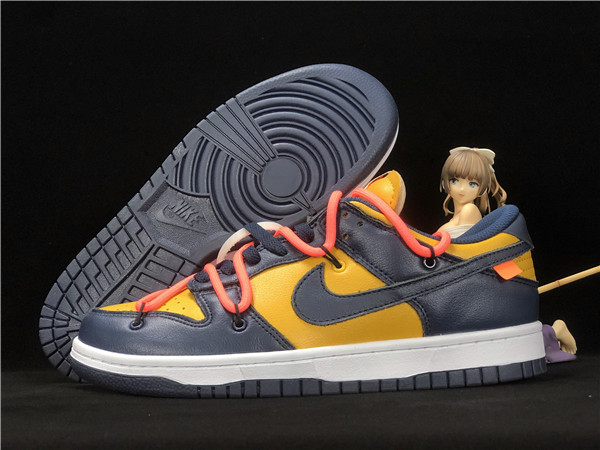 Men's Dunk Low SB Yellow/Black Shoes 070